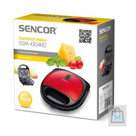 Sencor SSM4304RD Szendvicssütő