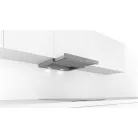 Bosch DFL064W53 ezüst, beépíthető, kihúzható, méret:59,8 cm, zajszint:67 dB, páraelszívó
