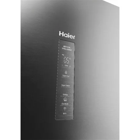 Haier HDPW3618DNPK inox, alulfagyasztós, Hűtő:235L, Fagyasztó:117L, Total No frost hűtőszekrény