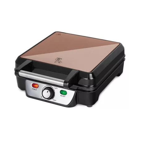 Berlinger Haus BH/9452 Metallic Line Rose Gold Edition rózsaarany- fekete 4 szeletes gofrisütő