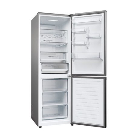 Haier HDPW5618CNPK inox, alulfagyasztós, Hűtő:235L, Fagyasztó:117L, hűtőszekrény