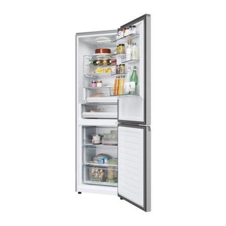 Haier HDPW5618CNPK inox, alulfagyasztós, Hűtő:235L, Fagyasztó:117L, hűtőszekrény