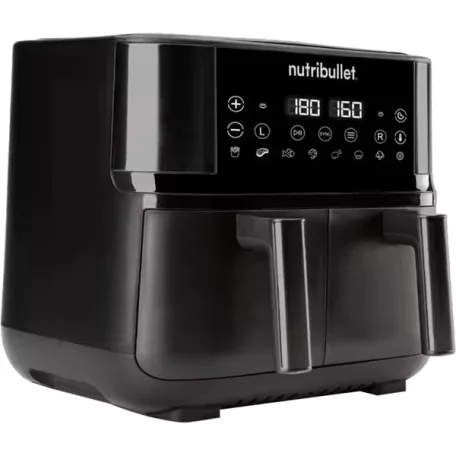 Nutribullet Twin Drawer NBA081B fekete 8 L forrólevegős sütő