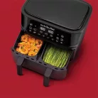 Nutribullet Twin Drawer NBA081B fekete 8 L forrólevegős sütő