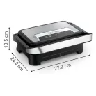 Tefal GC270D10 Inicio Compact szürke-fekete kontaktgrill
