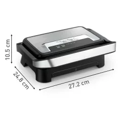 Tefal GC270D10 Inicio Compact szürke-fekete kontaktgrill