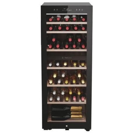 Haier HWS77GDAU1 fekete, Hűtő:190L, borhűtő