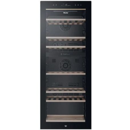 Haier HWS77GDAU1 fekete, Hűtő:190L, borhűtő