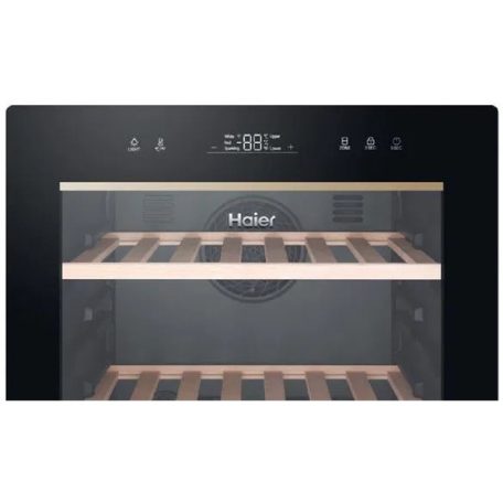 Haier HWS77GDAU1 fekete, Hűtő:190L, borhűtő