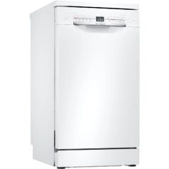   Bosch SPS2IKW10E fehér, programok száma: 5, keskeny szabadonálló, 9 terítékes mosogatógép 