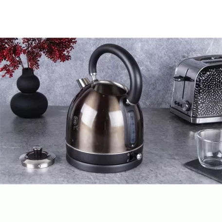 Berlinger Haus BH/9337 Metallic Line Shiny Black Edition 1,8L-es fekete elektromos vízforraló