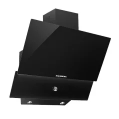   Hausberg HB-2285NG fekete, szabadonálló, döntött, méret:60 cm, zajszint:56 dB, páraelszívó