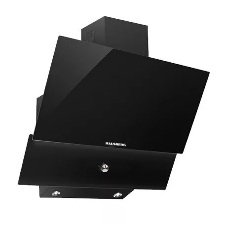 Hausberg HB-2285NG fekete, szabadonálló, döntött, méret:60 cm, zajszint:56 dB, páraelszívó