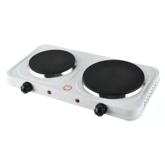 TOO DHP-300WH-1000+1500W fehér dupla elektromos főzőlap