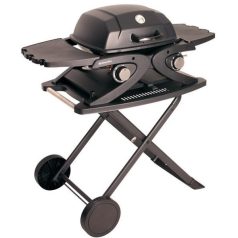   Riwall RGG 20 Compact SET4,2 kW, 2 gázégővel és összecsukható asztallal gázüzemű mobil grillsütő