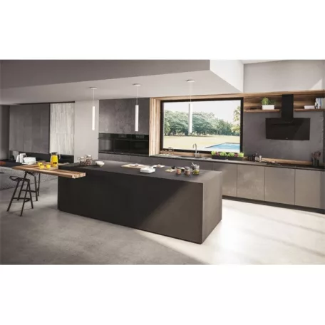 Haier HADG9CBS6BVOC fekete, szabadonálló, kürtős, méret:89,8 cm, zajszint:67 dB, páraelszívó