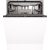 Gorenje GV663A66 inox, programok száma: 8, beépíthető, 16 terítékes mosogatógép 