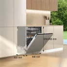 Gorenje GV642C65 programok száma: 6, beépíthető, 14 terítékes mosogatógép 
