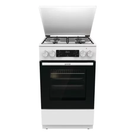 Gorenje GK5C42WJ fehér, szabadonálló, gáz, kombinált, főzőzóna: 4, sütő:62L, grill, tűzhely