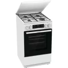 Gorenje GK5C42WJ fehér, szabadonálló, gáz, kombinált, főzőzóna: 4, sütő:62L, grill, tűzhely