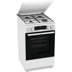   Gorenje GK5C42WJ fehér, szabadonálló, gáz, kombinált, főzőzóna: 4, sütő:62L, grill, tűzhely