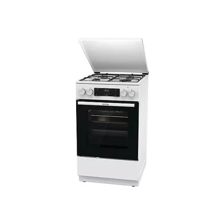 Gorenje GK5C42WJ fehér, szabadonálló, gáz, kombinált, főzőzóna: 4, sütő:62L, grill, tűzhely