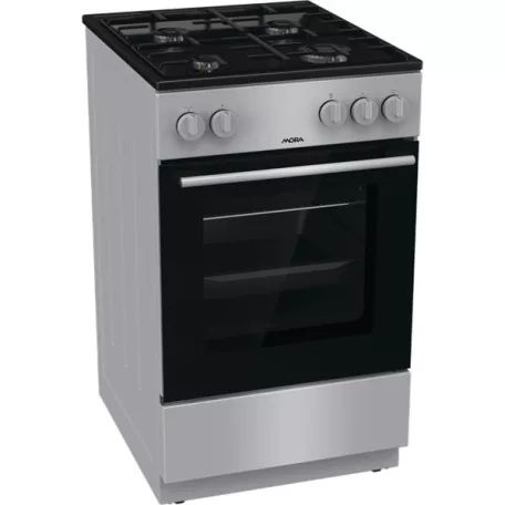 MORA P2252A1S szürke, szabadonálló, gáz, főzőzóna: 4, sütő:70L, tűzhely