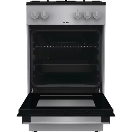 MORA P2252A1S szürke, szabadonálló, gáz, főzőzóna: 4, sütő:70L, tűzhely