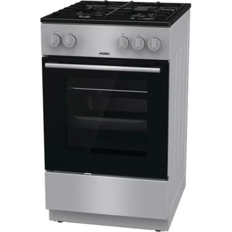 MORA P2252A1S szürke, szabadonálló, gáz, főzőzóna: 4, sütő:70L, tűzhely