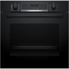 Bosch HQA574BB3 fekete, beépíthető, sütőtér: 71L, grill, légkeverés, sütő