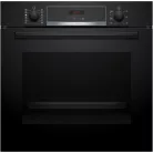 Bosch HQA574BB3 fekete, beépíthető, sütőtér: 71L, grill, légkeverés, sütő