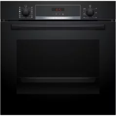   Bosch HQA574BB3 fekete, beépíthető, sütőtér: 71L, grill, légkeverés, sütő