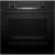 Bosch HQA574BB3 fekete, beépíthető, sütőtér: 71L, grill, légkeverés, sütő
