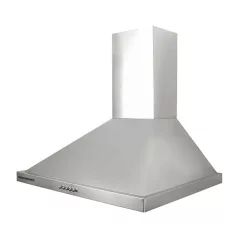   Hausberg HB-1260IN inox, szabadonálló, kürtős, méret:42 cm, zajszint:56 dB, páraelszívó