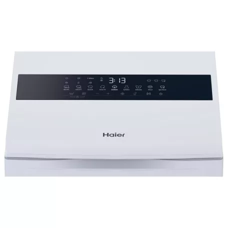 Haier HW90-BPD13386U-S fehér, felültöltős, max.1300ford., 9 kg, mosógép