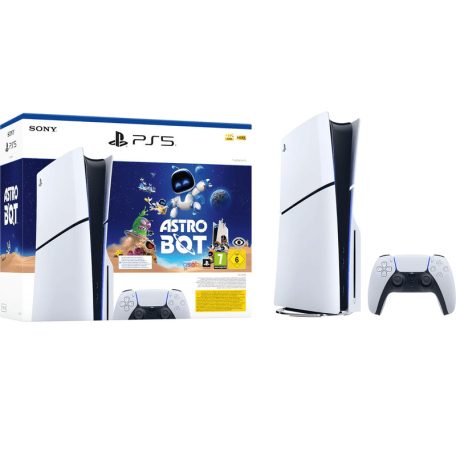 PlayStation®5 (slim) lemezes 1TB Astro Bot Bundle játékkonzol csomag