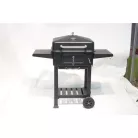 TOO BG-200B fekete BBQ faszenes grillkocsi két oldalsó asztallal