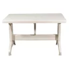 IRIS GF-1000C Stable CAPPUCCINO műanyag asztal 70x120cm