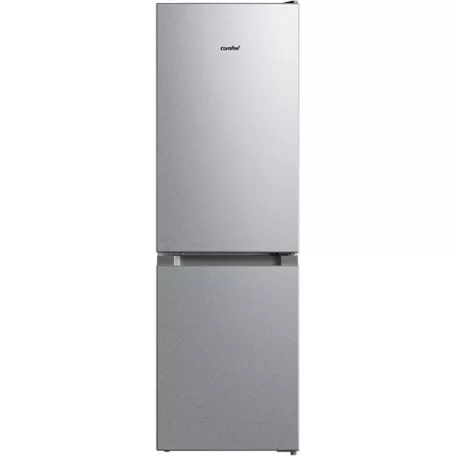 Comfee RCB169DS2(E) inox, alulfagyasztós, Hűtő:115L, Fagyasztó:59L, hűtőszekrény