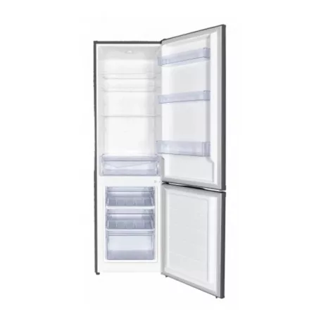 Comfee RCB169DS2(E) inox, alulfagyasztós, Hűtő:115L, Fagyasztó:59L, hűtőszekrény