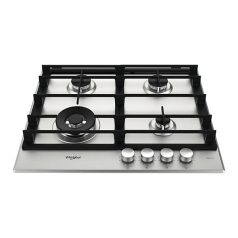   Whirlpool GMWL 628/IXL EE inox, beépíthető, gáz, főzőzóna: 3 +1 wok égőfej, beépíthető méret: 56cm, főzőlap
