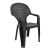 FLAIR Chicago 60501 magas támlás antracit kerti szék
