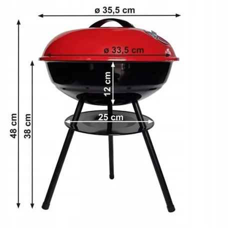 Globiz DA01089 kerti grill