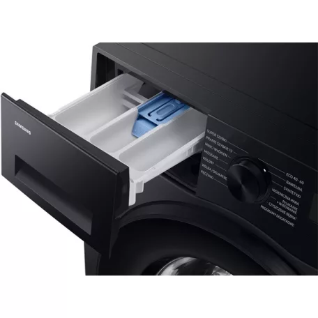 Samsung WW90DG5G34ABLE fekete, elöltöltős, keskeny, max.1400ford., 9 kg, mosógép