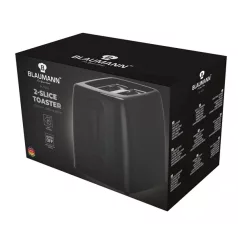 Blaumann BL-9004 fekete 2 szeletes kenyérpirító