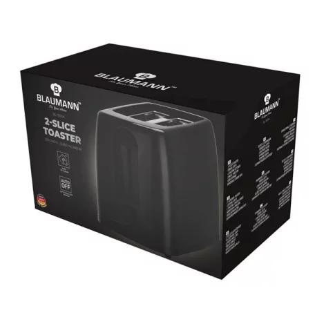 Blaumann BL-9004 fekete 2 szeletes kenyérpirító