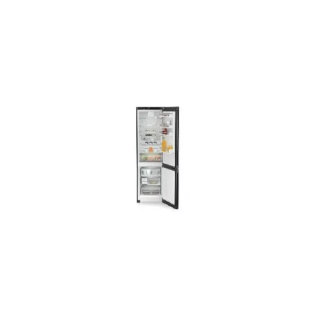Liebherr CNbdc 573i fekete, alulfagyasztós, Hűtő:268L, Fagyasztó:103L, hűtőszekrény