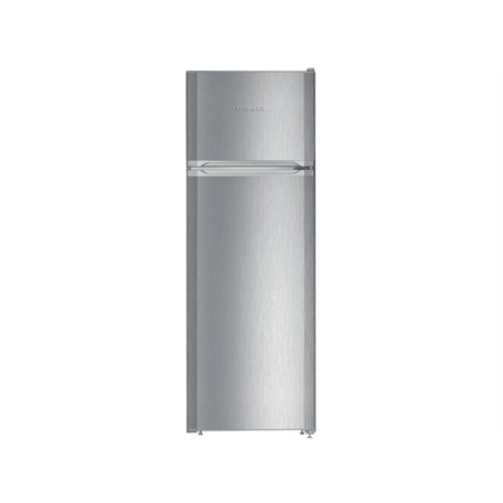 Liebherr CTPele251-26 inox, felülfagyasztós, Hűtő:219L, Fagyasztó:52L, hűtőszekrény