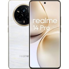   Realme 14 Pro 6,77" 5G 8/256GB DualSIM fehér okostelefon