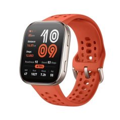 Amazfit BIP 6 piros okosóra